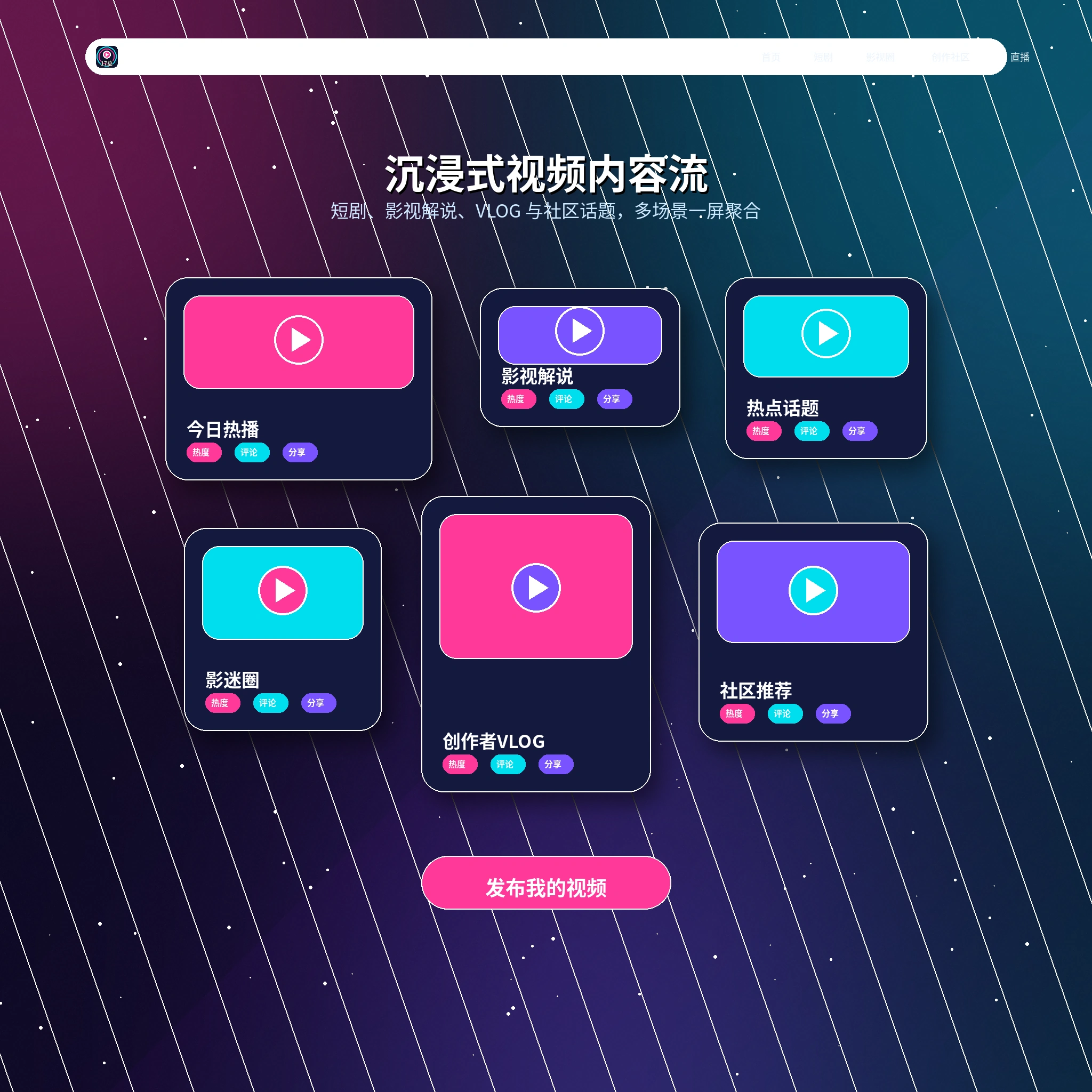 17c影像动态与生活短视频展示